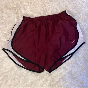 Burgundy Women’s Nike Shorts Size Medium